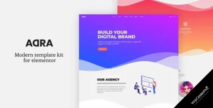 Download Adra - Modern and Creative Elementor Template Kit