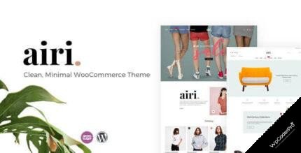 Airi Clean Minimal WooCommerce Theme 1