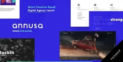Download Annusa  Modern Digital Bakery WordPress Theme