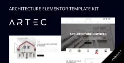 Download Artec - Architecture Elementor Template Kit