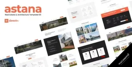 Download Astana - Real Estate and Architecture Elementor Template Kit