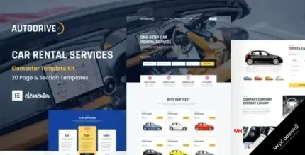 Download Autodrive - Car Rental and Dealer Elementor Template Kit