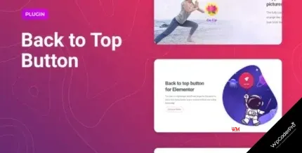 Download Back to Top Button for Elementor