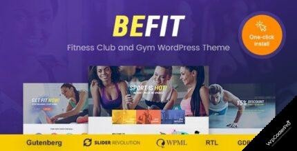 Be Fit WordPress Theme