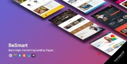 Download BeSmart High-Converting Landing Page WordPress