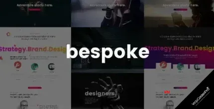 Download Bespoke - Onepage Creative WordPress Theme