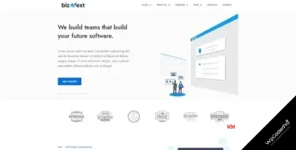 Download bizNext - Corporate Business Template Kit
