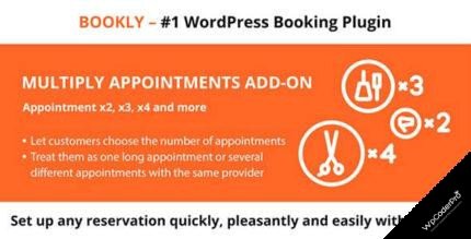 Bookly Multiply Appointments Addon
