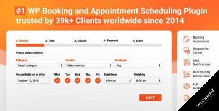Bookly PRO WordPress Plugin