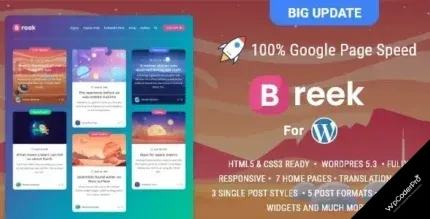 Breek WordPress Theme