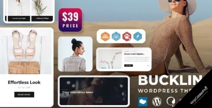 Download Bucklin - Creative Personal Blog WordPress Theme