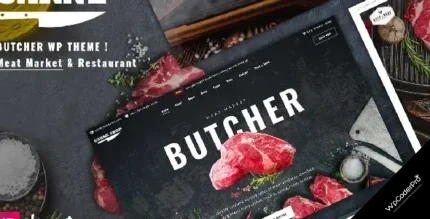 Download Butcher and Meat Restaurant