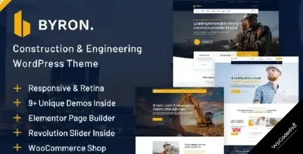 Download Byron Construction and Engineering WP Theme