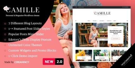 Camille WordPress Theme
