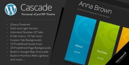 Cascade WordPress Theme