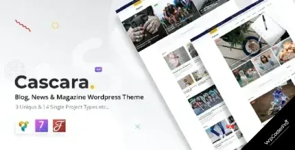 Download Cascara - Blog, News and Magazine WordPress Theme