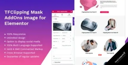 Download Clipping Mask addon - widget for Elementor