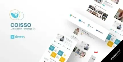 Download Coisso - Life Coach Elementor Template Kit