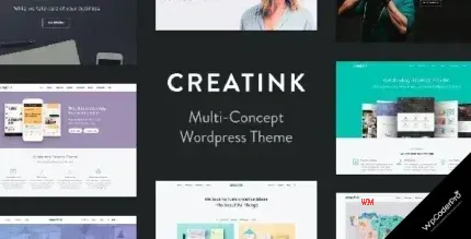 Download Creatink - MultiConcept Responsive WordPress Theme