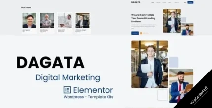 Download Dagata - Digital Marketing Elementor Template Kit