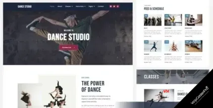 Download Dance Studio - Elementor Template Kit