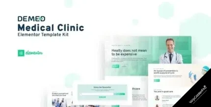 Download Demed - Medical Clinic Elementor Template Kit