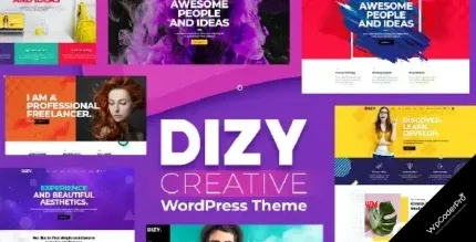 Download Dizy - Creative Portfolio WordPress Theme