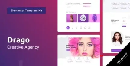 Download Drago - Creative Digital Agency Elementor Template Kit