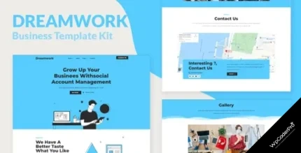 Download Dreamwork - Business Management Elementor Template Kit