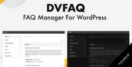 Download DV FAQ - Advanced WordPress FAQ Plugin