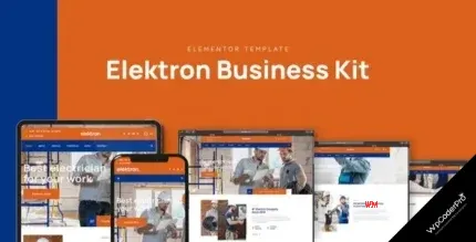 Download Elektron - Electric Company and Business Elementor Template Kit