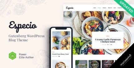 Especio WordPress Theme
