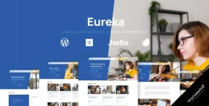Download Eureka - Online Learning Elementor Template Kit