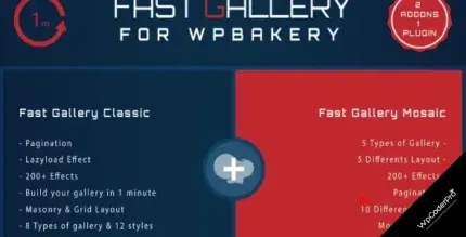 Download Fast Gallery for WPBakery Wordpress Plugin