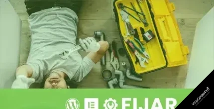 Download Fijar - Plumbing Service Elementor Template Kit