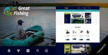 Fishing WordPress Theme