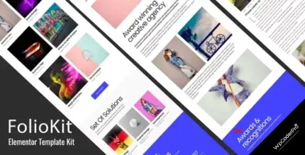 Download Foliokit - Personal Portfolio Elementor Template Kit