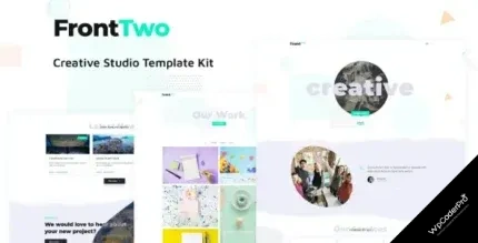 Download FrontTwo - Creative Studio Template Kit