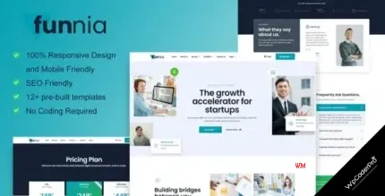 Download Funnia - Digital Agency Elementor Template Kit