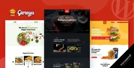 Download Gloreya – Fast Food Restaurant WordPress Theme