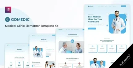 Download Gomedic - Medical Elementor Template Kit