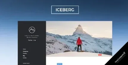 Download Iceberg - Clean and Modern WordPress Blog Theme