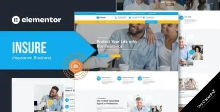 Download Insure - Insurance Business Elementor Template Kit
