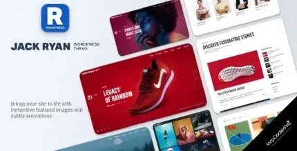 Download Jack Ryan - Creative Portfolio WordPress Theme