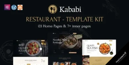 Download Kababi - Restaurant Elementor Template Kit