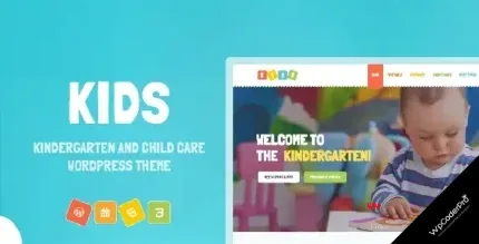 Download Kids - Day Care and Kindergarten WordPress Theme