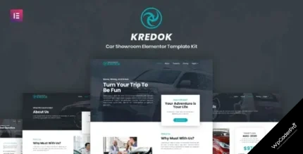 Download Kredok - Car Showroom Elementor Template Kit