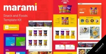 Download Marami - Snack Brand and Bakery Template Kit