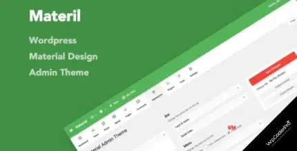 Download Materil - WordPress Material Design Admin Theme