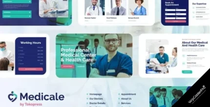 Download Medicale Pharmacy and Medical Elementor Template Kit